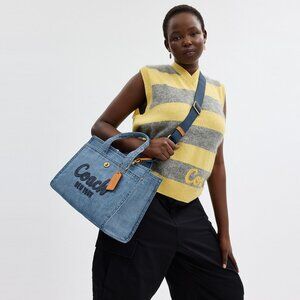 NWT - Coach - Cargo Tote Bag - Denim